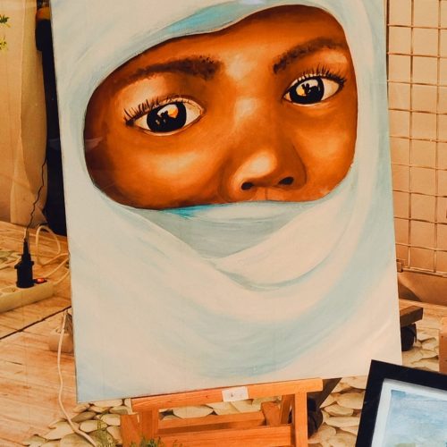 la ptite galerie de Monik - Lenfant du desert