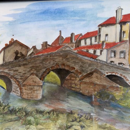 la ptite galerie de Monik -Le pont du navire