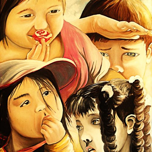 Bannière Les enfants du monde