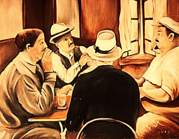 La partie de cartes