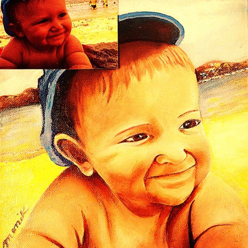 Portrait, petit homme