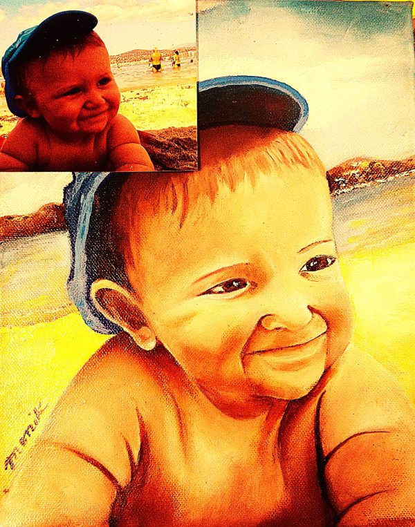 Portrait, petit homme